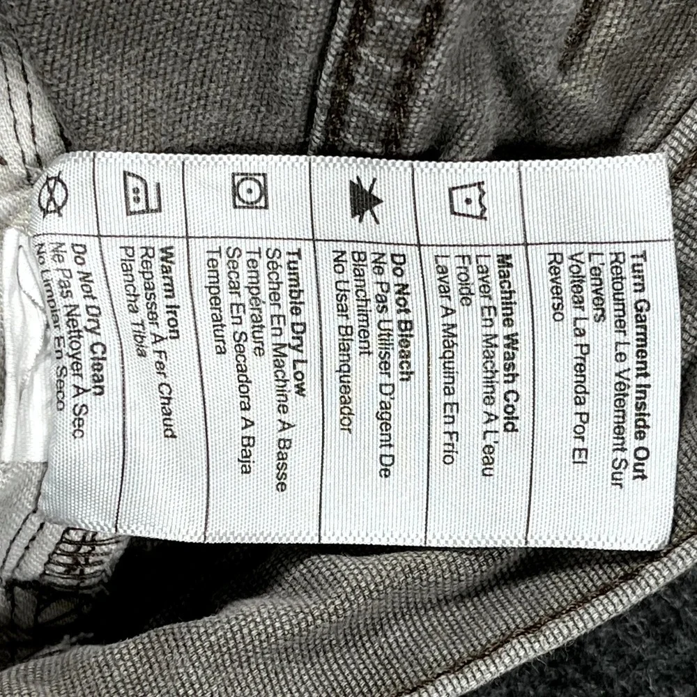 Carhartt Rugged Flex Relaxed Fit Work Pants Mens 33x32 Brown Canvas  Thrashed